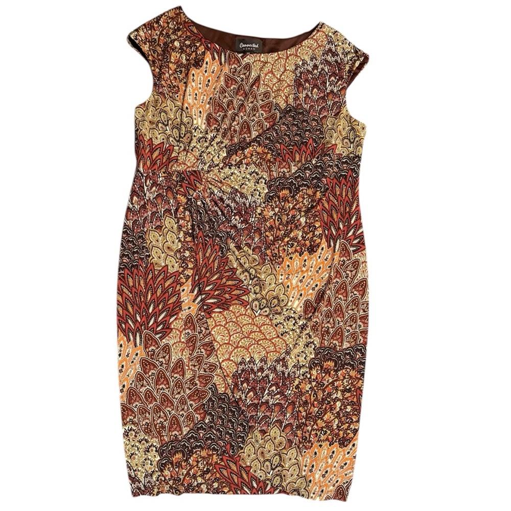 Beautiful Faux Wrap Style Midi Dress 18W